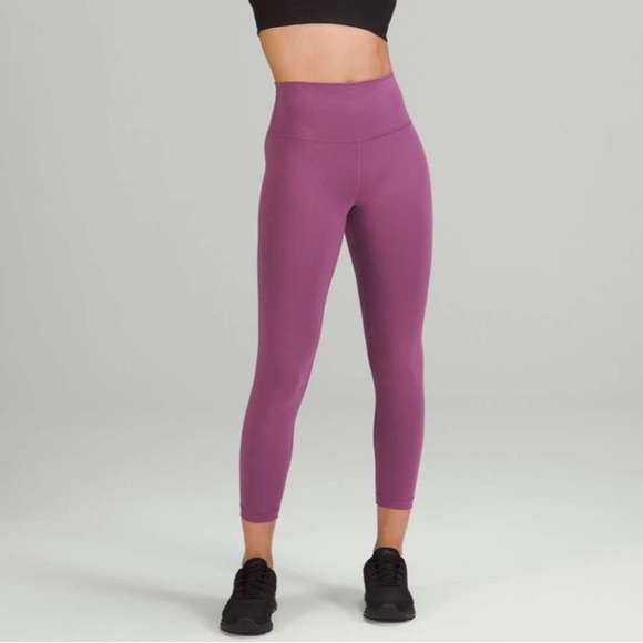 Lululemon Wunder Train High-Rise Tight 25" Vintage Plum - Picture 1 of 7